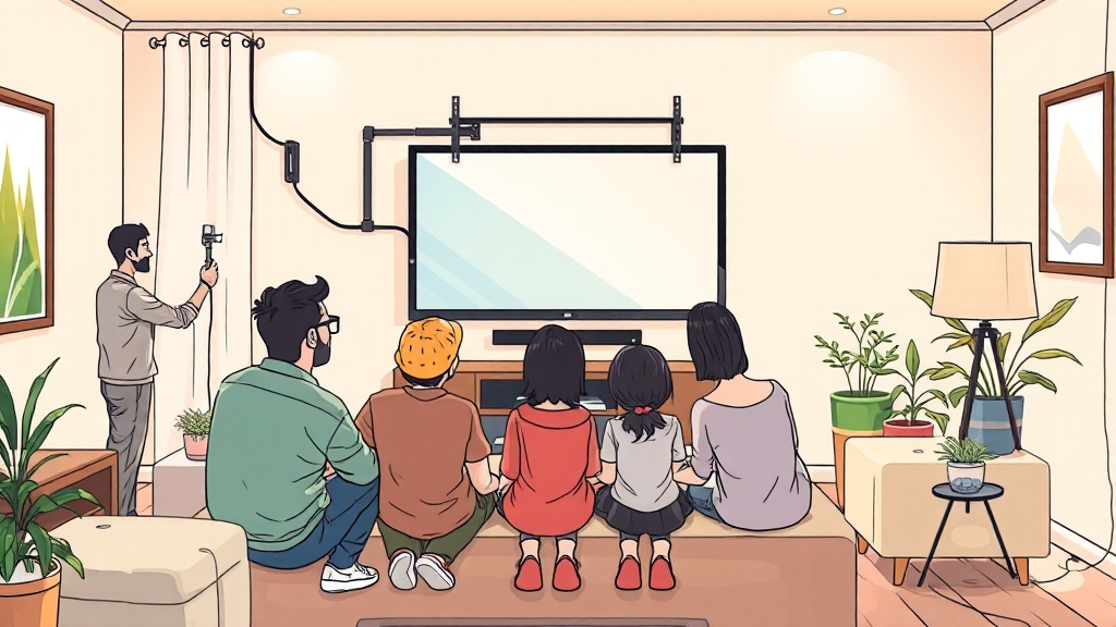 안전한 설치를 위한 전문가 팁 (cartoon 스타일)