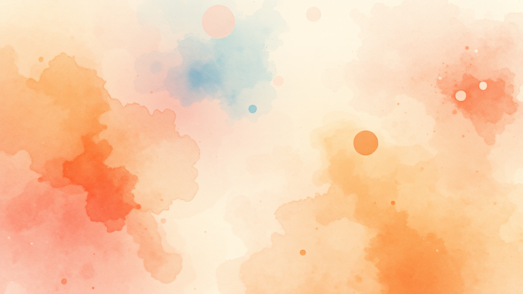 코엔자임Q10 주요 효능 (watercolor 스타일)