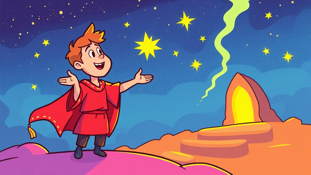 나만의 긍정 자기 암시 문장 만들기 (cartoon 스타일)