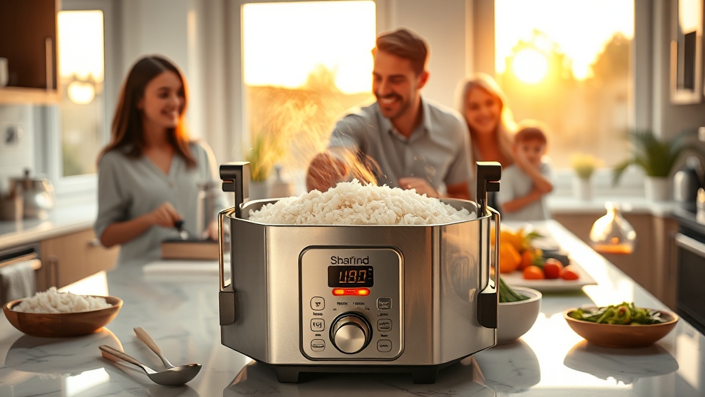 10인용 밥솥, 똑똑하게 고르는 법 (realistic 스타일)