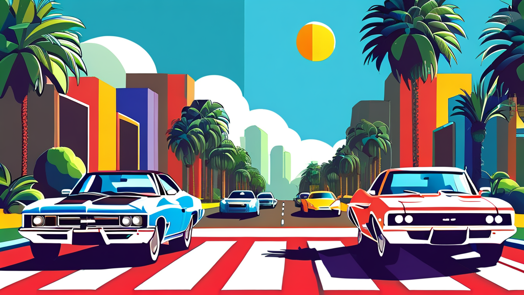 장기렌트 vs 할부 구매: 현명한 선택 가이드 (cartoon 스타일)