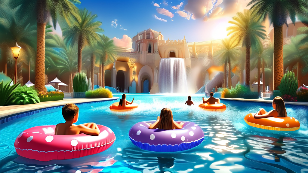 인천 인스파이어 리조트 스플래시 베이: 할인과 함께 즐기는 워터파크 (realistic 스타일)