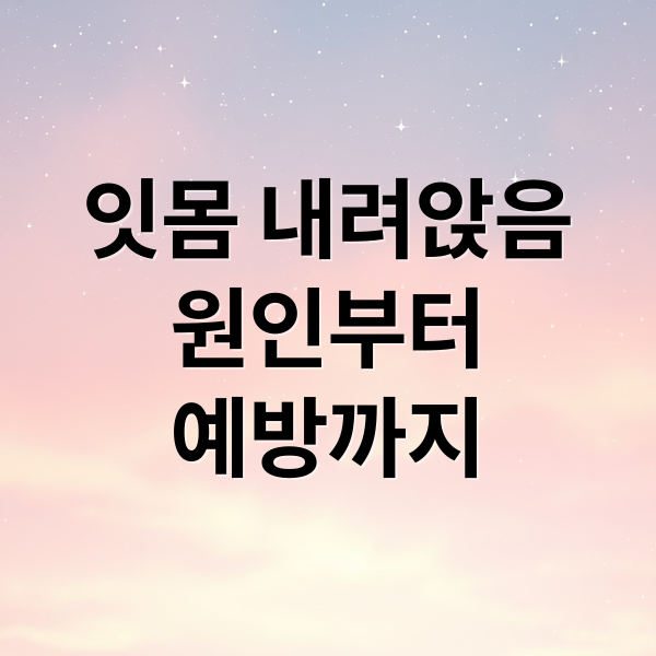 잇몸 내려앉음
원인부터
예방까지 (잇몸 내려앉음)