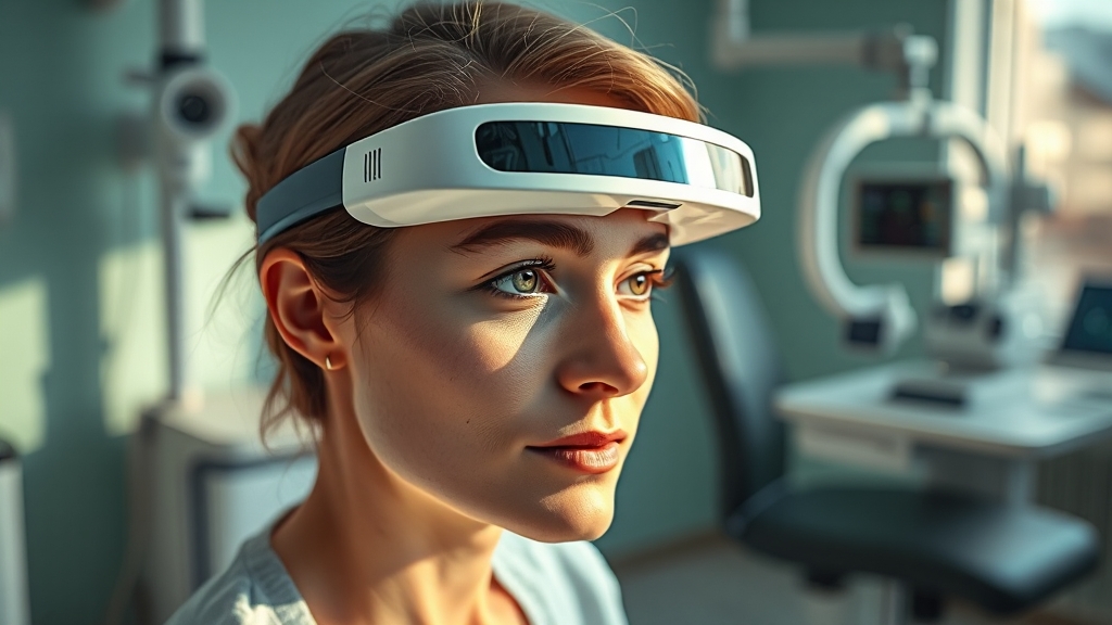 시력 저하, 회복될 수 있을까요? (realistic 스타일)