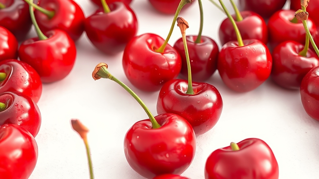 체리의 핵심 효능 (realistic 스타일)