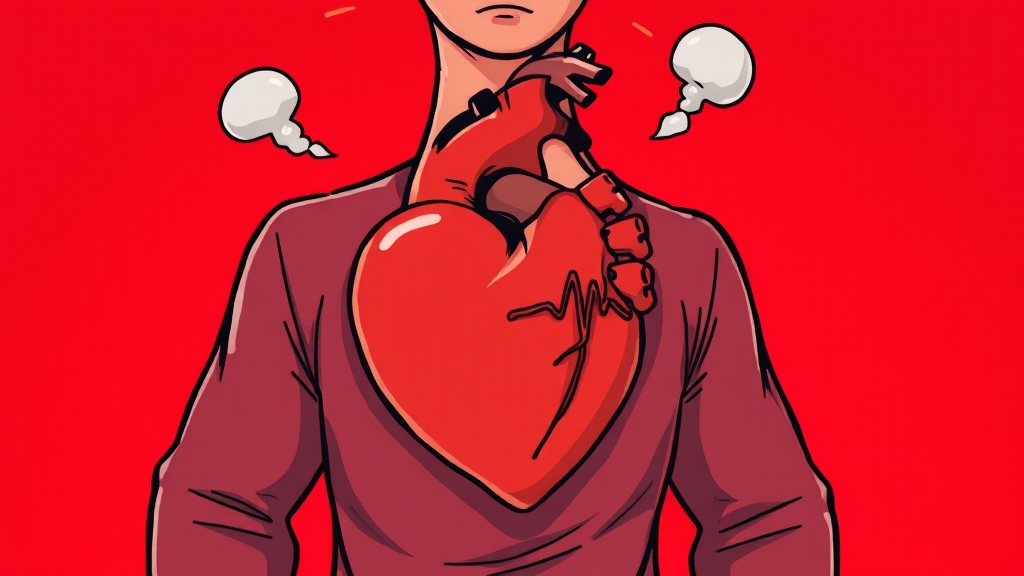 부정맥이란 무엇일까요? (cartoon 스타일)