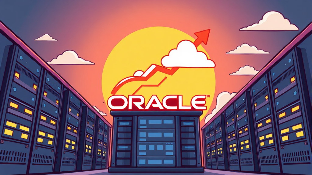 클라우드 사업 성장 잠재력 (cartoon 스타일)