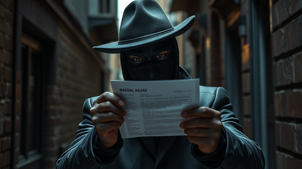 주요 전세사기 유형과 수법 (realistic 스타일)