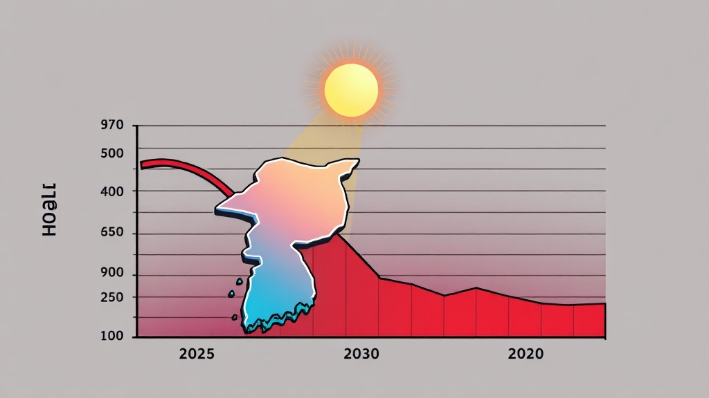 2025년, 2030년 성장률 전망은? (cartoon 스타일)