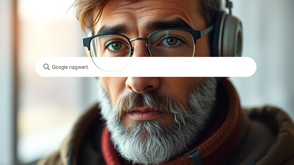 AI 검색, 똑똑한 친구에게 질문하듯 답을 얻는 시대 (realistic 스타일)