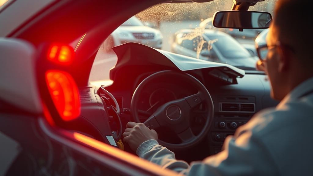 대물배상 한도를 초과해 추가 금액을 개인이 부담하는 상황 설명 이미지