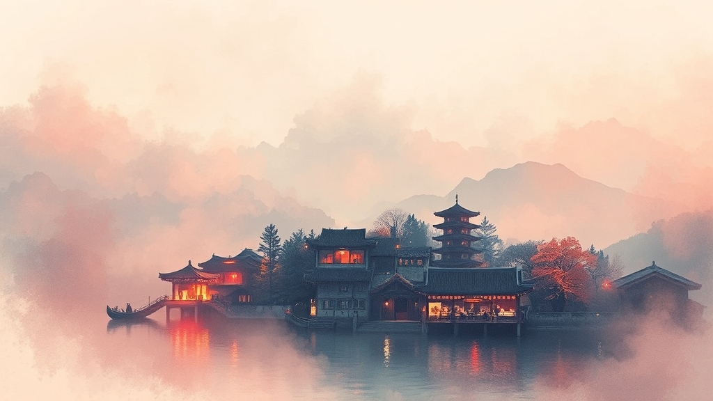 미르섬, 어떻게 갈까? (watercolor 스타일)