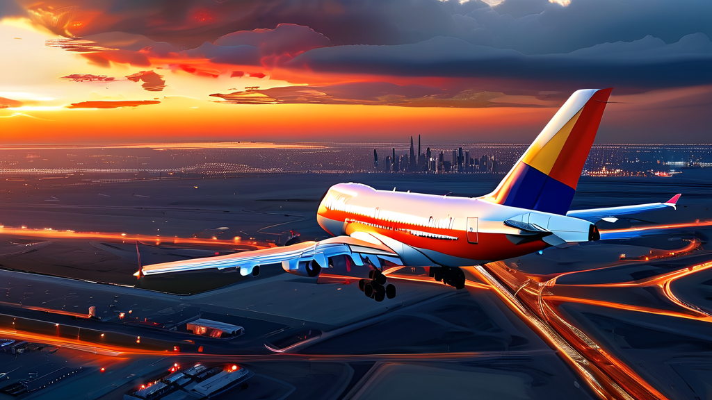 국제선 유류할증료 현황과 향후 전망 (realistic 스타일)