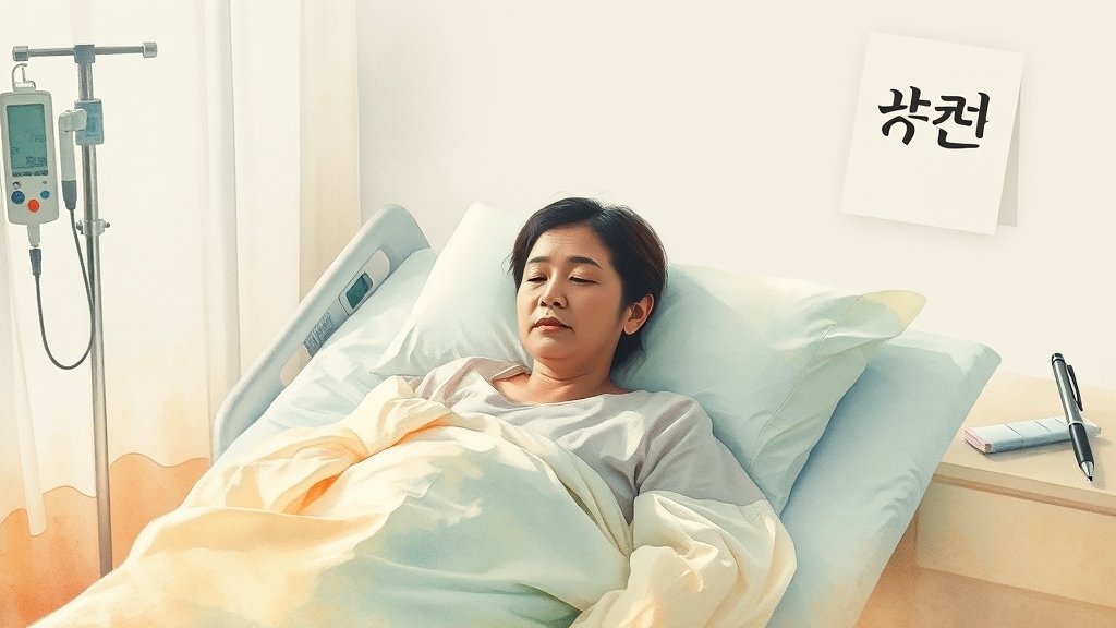 요실금 수술, 궁금한 점 해결! (watercolor 스타일)