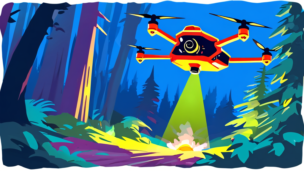 늑대 ‘늑구’의 행방: 수색 상황과 전문가 분석 (cartoon 스타일)