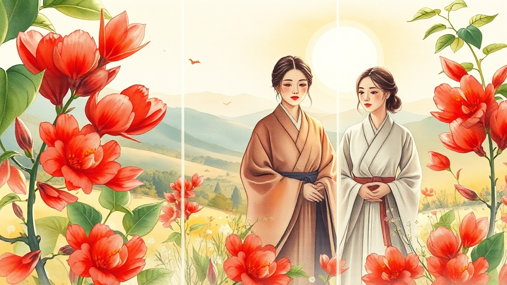 익모초란 무엇일까요? (realistic 스타일)