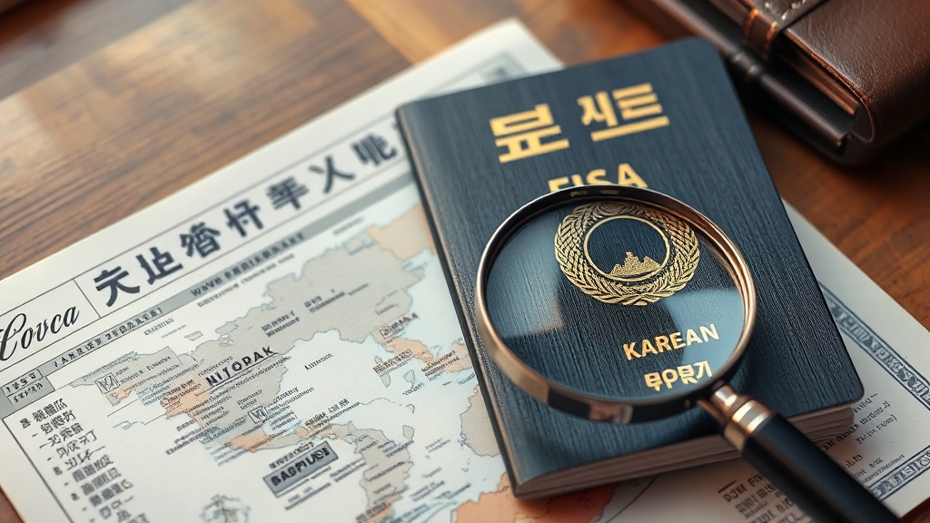 F4 비자, 신청 절차는? (realistic 스타일)