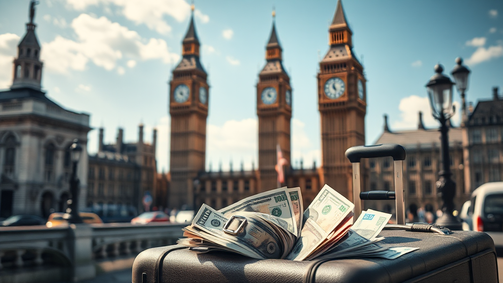 런던 여행, 항목별 예산 짜기 (realistic 스타일)