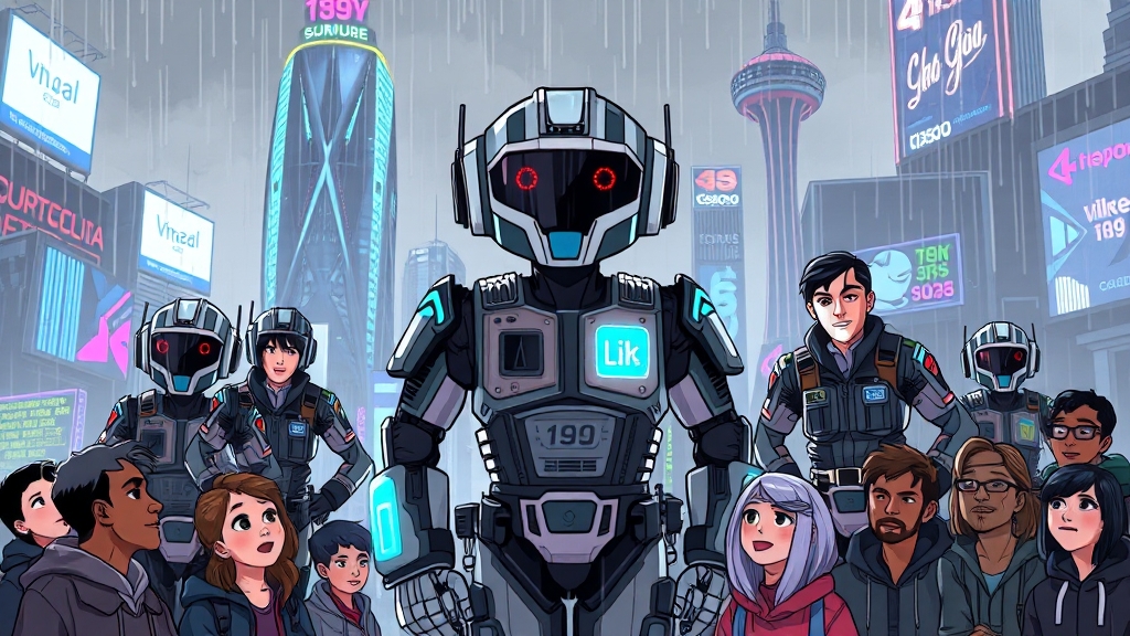 시범 운영 결과 및 효과 (cartoon 스타일)