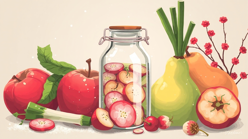 부재료 손질 및 준비 (illustration 스타일)