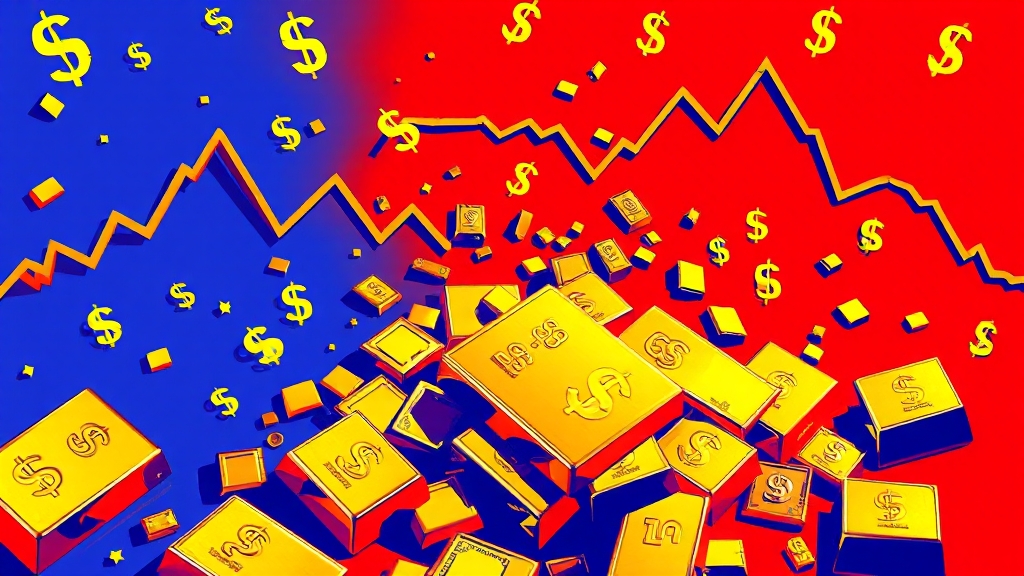 금시세 변동, 무엇이 영향을 미칠까요? (popart 스타일)