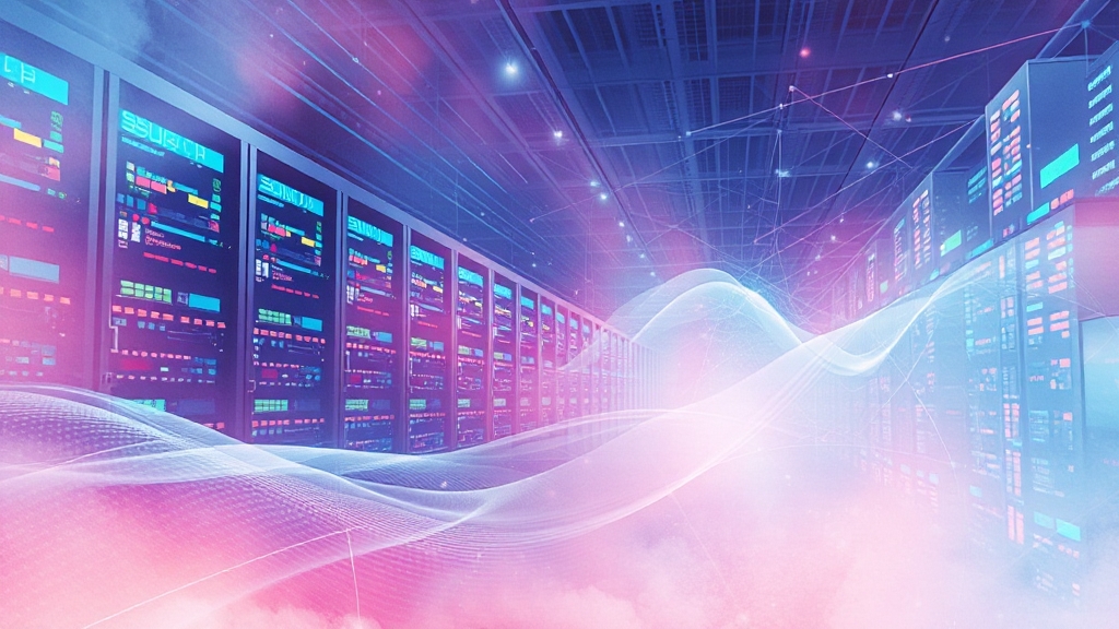 AI 인프라 구축 현황 및 투자 계획 (watercolor 스타일)