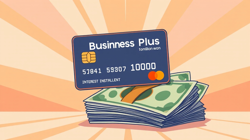 한도 및 금리 정보 (cartoon 스타일)