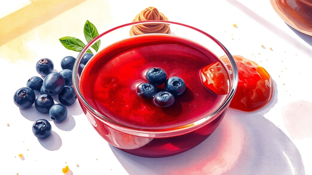 아로니아, 건강하게 즐기기 위한 꿀팁 (watercolor 스타일)