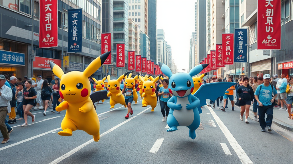 2026 포켓몬런 서울: 일정 및 코스 상세 안내 (realistic 스타일)