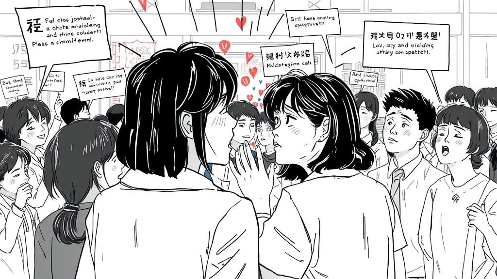 온라인 여론은 어떻게 반응했나? (illustration 스타일)