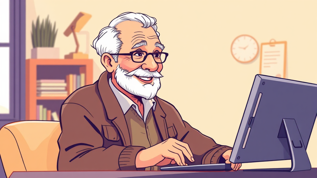 온라인 vs 오프라인, 편한 방법으로! (illustration 스타일)