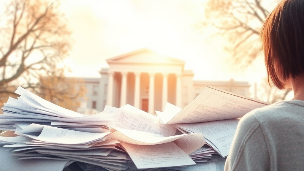 개인회생 및 파산 절차, 무엇을 준비해야 할까? (watercolor 스타일)