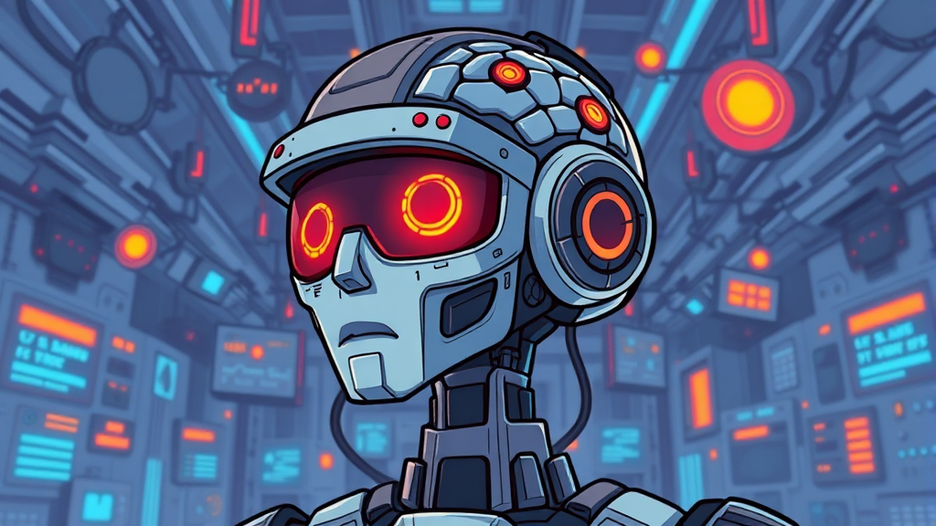 2026 AI 전쟁: 배경 이해 (cartoon 스타일)