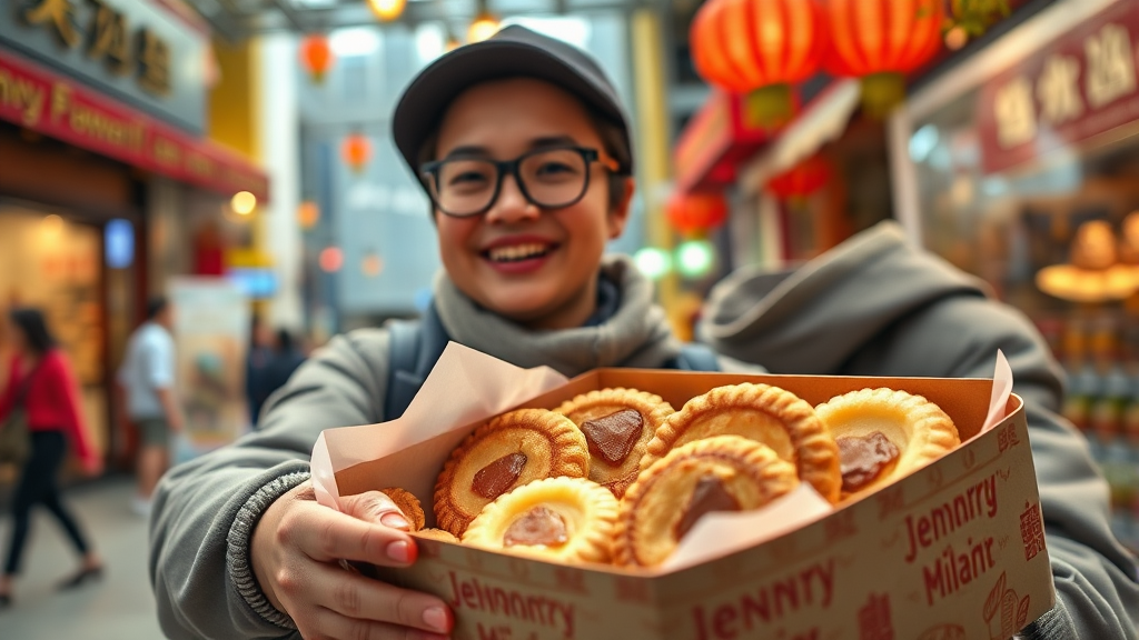 제니쿠키와 함께 즐기는 홍콩 여행 (realistic 스타일)