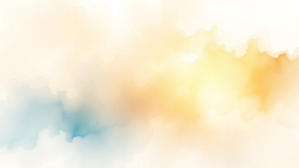 재정 안정화, 어떻게? (watercolor 스타일)