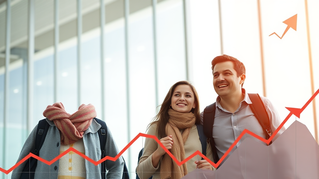 환율 하락, 개인과 기업 영향은? (realistic 스타일)