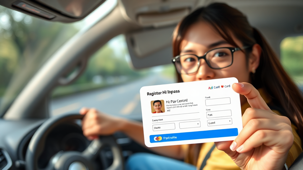 카드 등록 및 활성화 방법 (realistic 스타일)