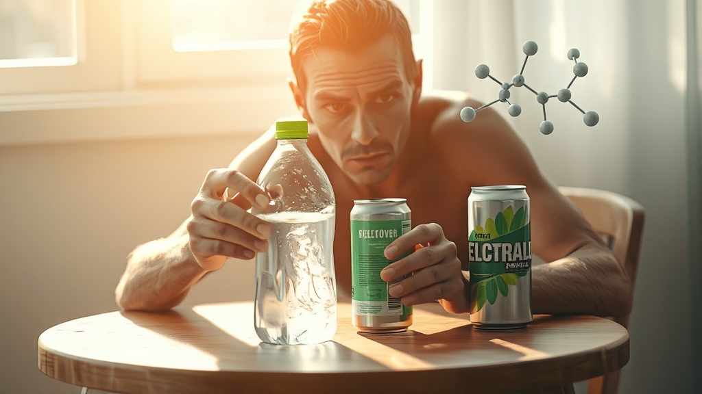 숙취 해소 기본 원리 (realistic 스타일)