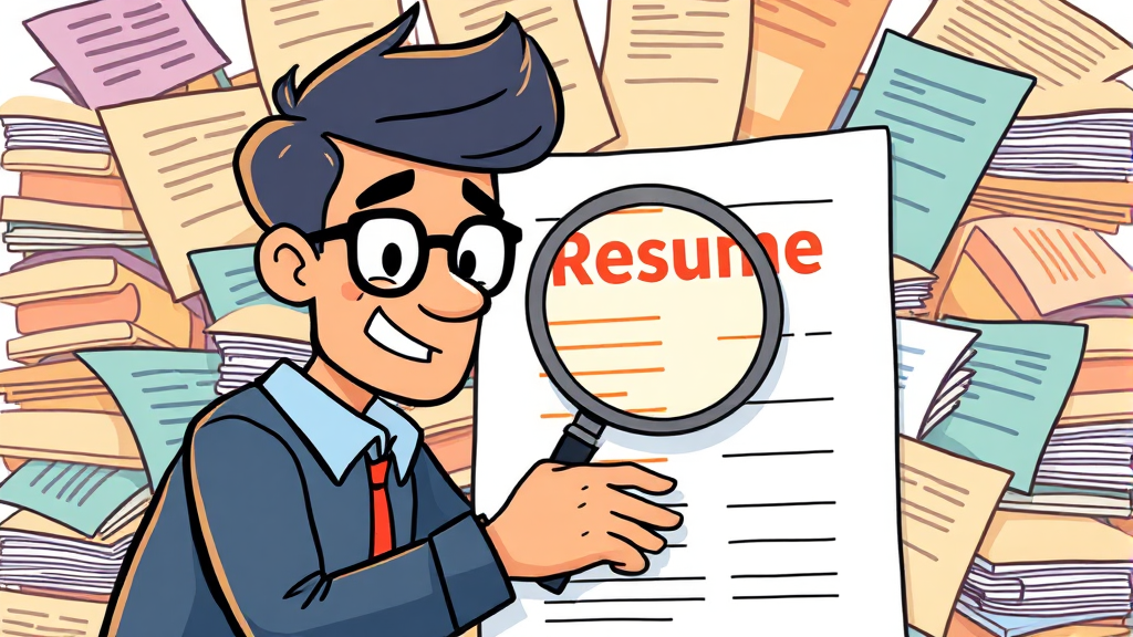 워크넷 구직등록 시 주의사항 (cartoon 스타일)