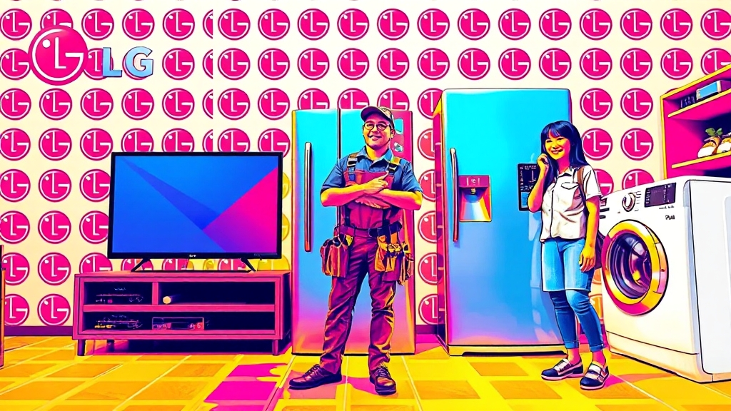 LG전자 AS 가능한 품목 및 보증 조건 확인하기 (popart 스타일)