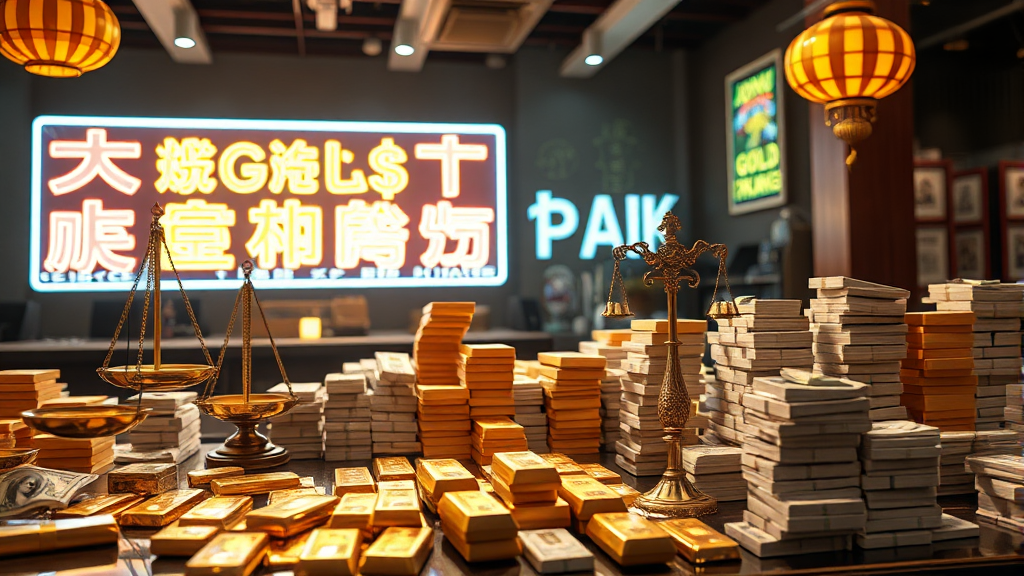 금 매입, 어디가 좋을까? 장소별 비교 분석 (realistic 스타일)