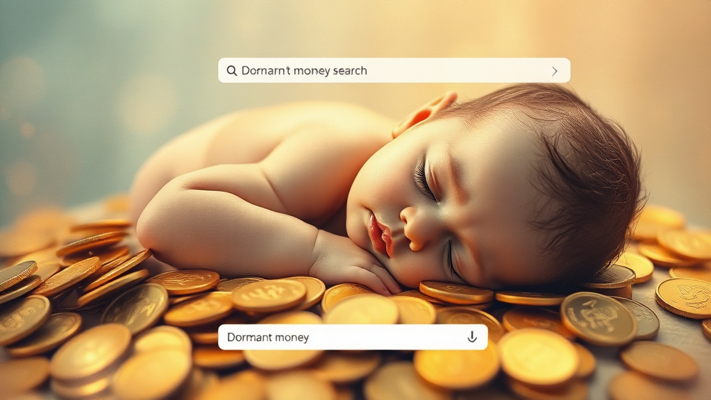 휴면예금 지급 신청 절차 (watercolor 스타일)