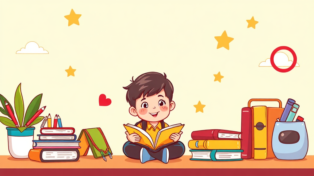 교육급여 신청 방법 및 절차 (cartoon 스타일)