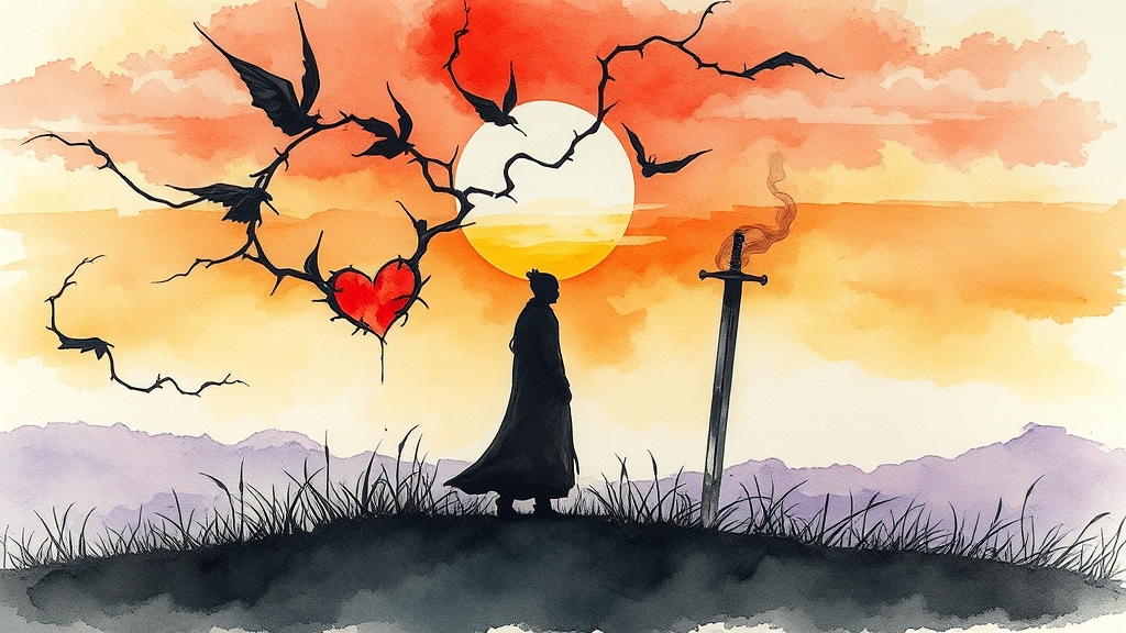 결론 (watercolor 스타일)