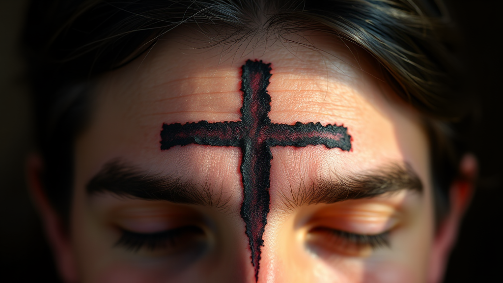 2026년 사순절: 시작일, 기간 및 부활절 날짜 (realistic 스타일)