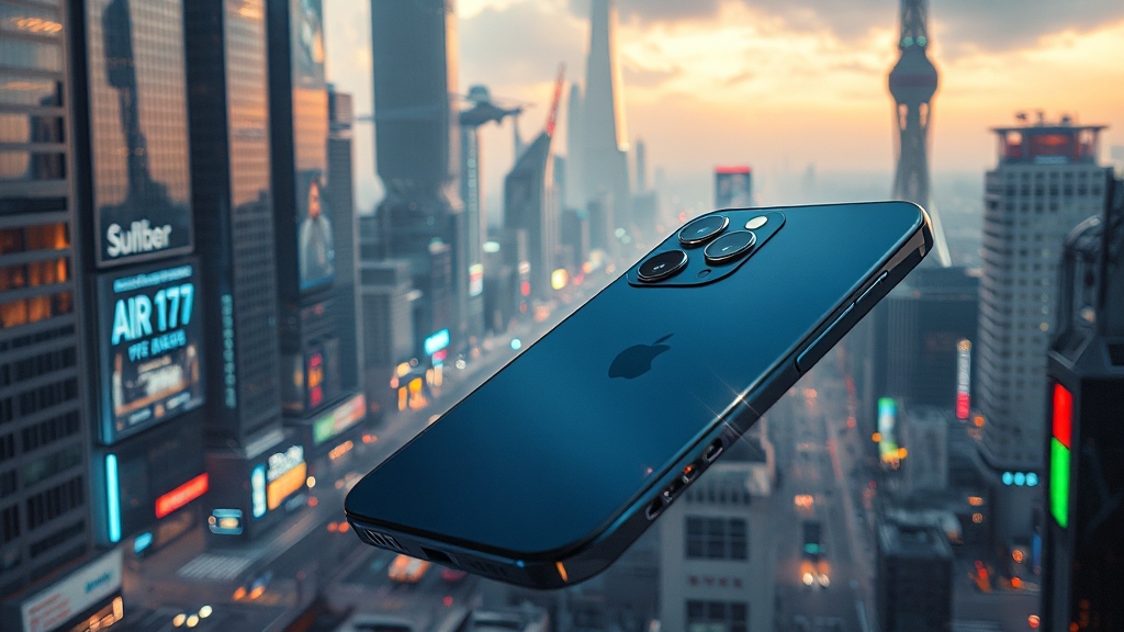 아이폰 17, 성공할 수 있을까? (realistic 스타일)
