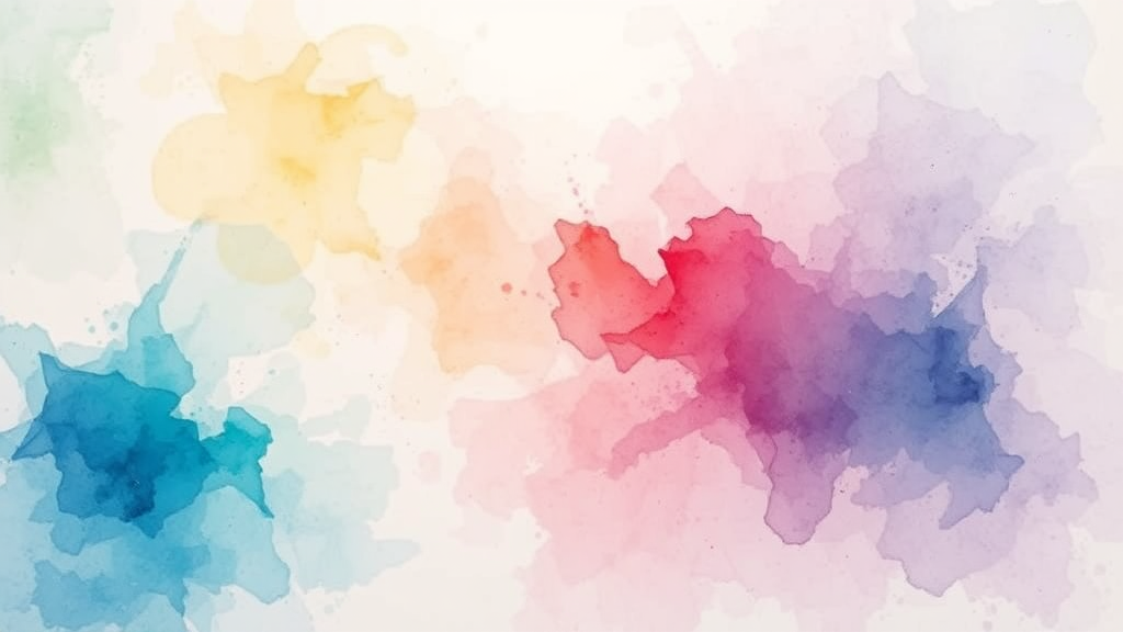 참여 방법, 어렵지 않아요! (watercolor 스타일)