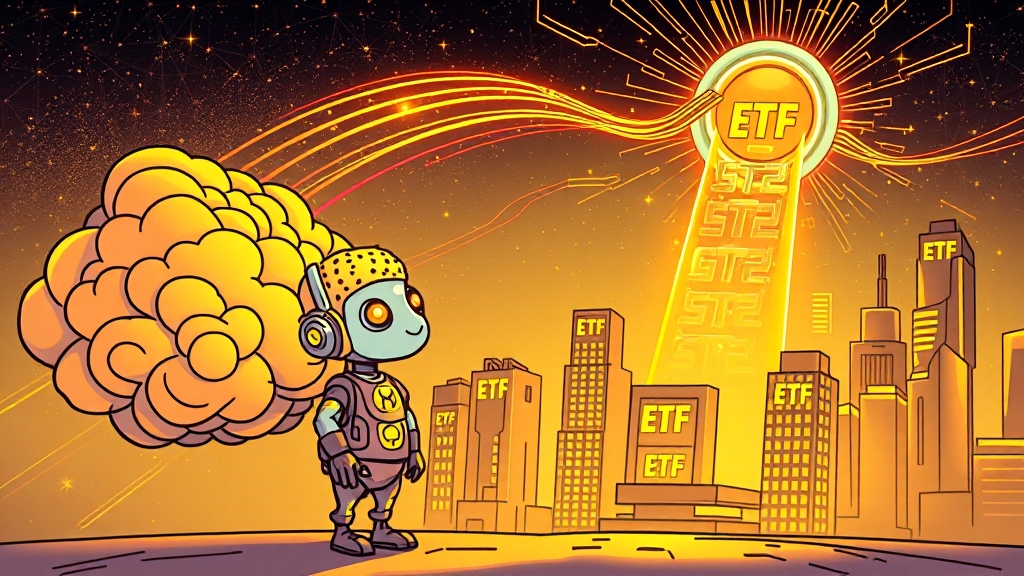 AI 투자 기회와 전략 (cartoon 스타일)