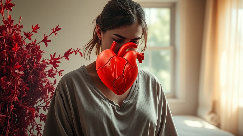 손떨림 외 흔한 부작용 (realistic 스타일)