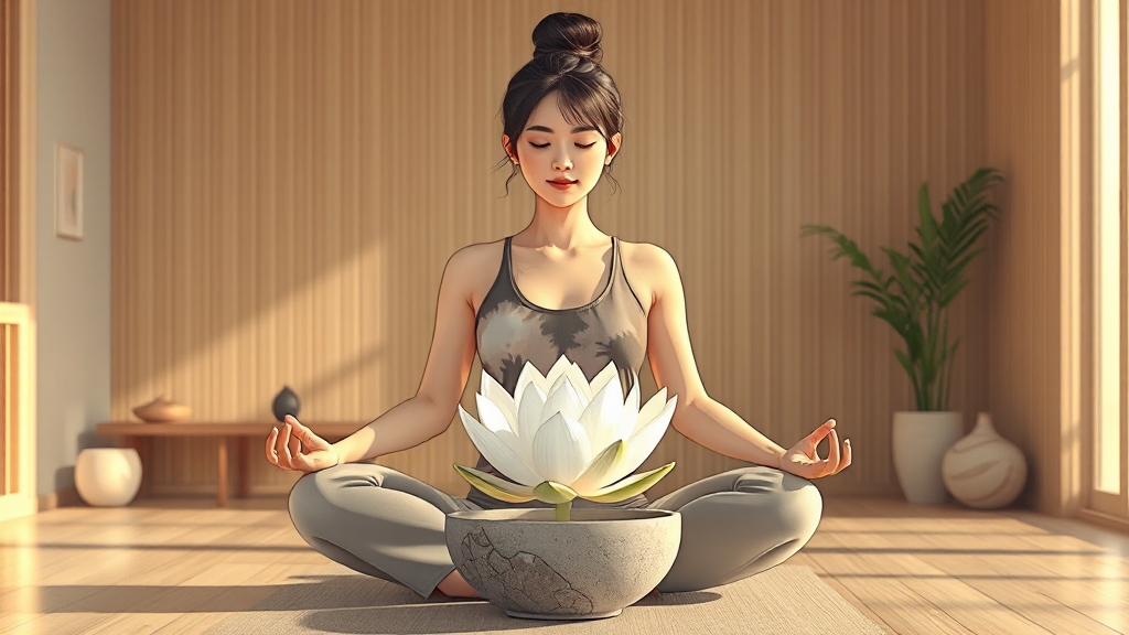 새로운 시작, 아난다 요가 (illustration 스타일)